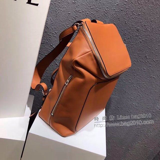 LOEWE包包 羅意威新款拼接雙肩包 羅意威男士後背包 325  tcl1308